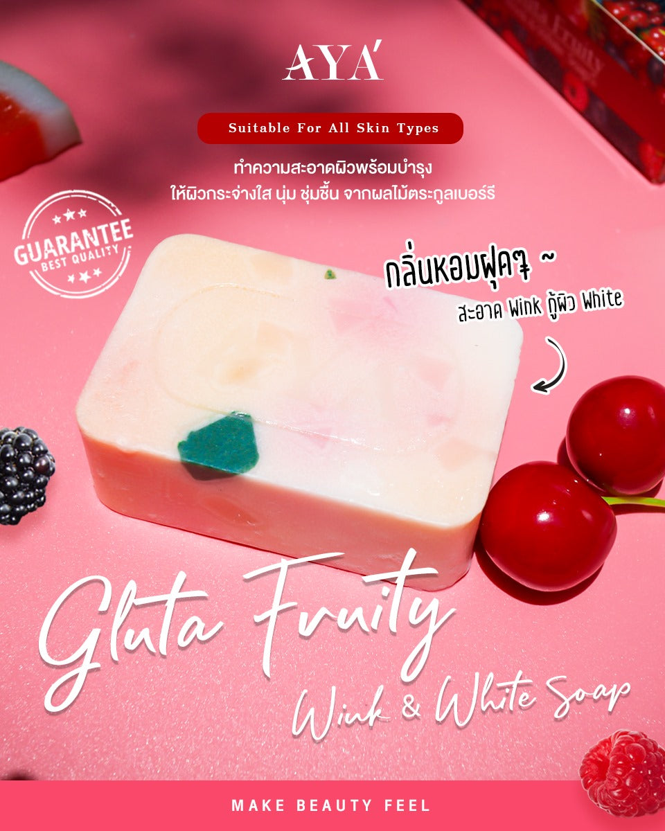 Gluta Fruity Wink and White Soap