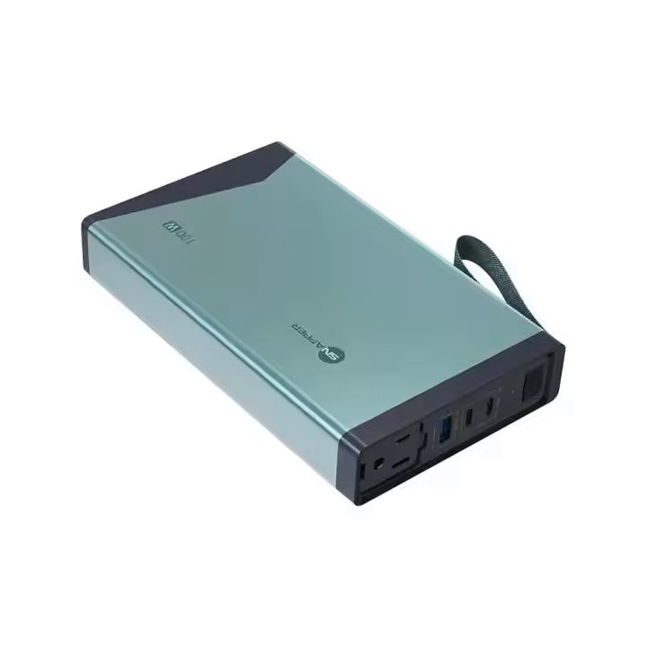 100W Laptop Power Bank | 30,000mAh External Battery with AC Outlet (110V/220V)