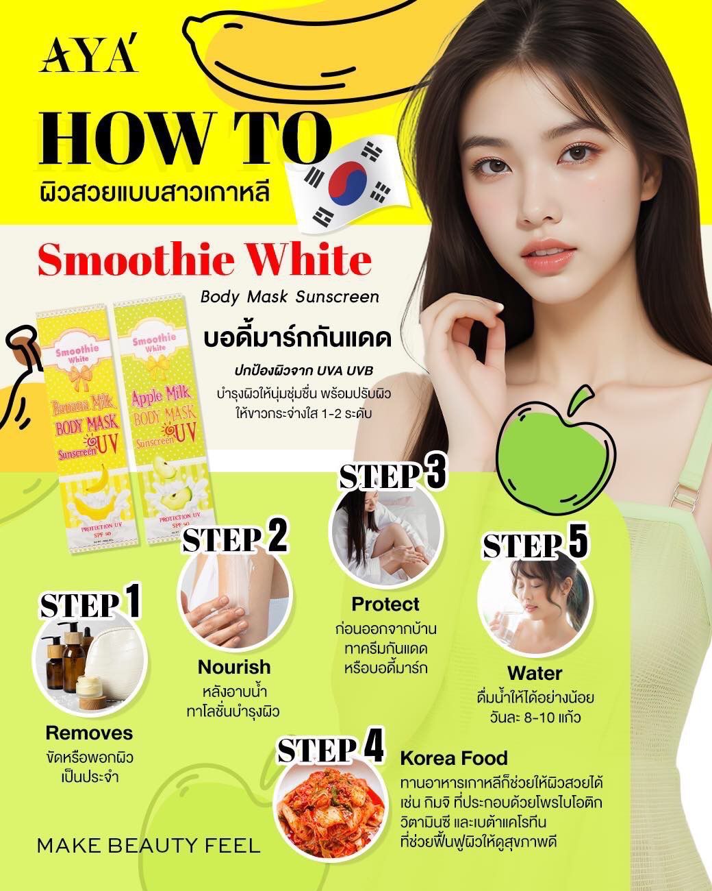 Smoothie White Banana Lotion