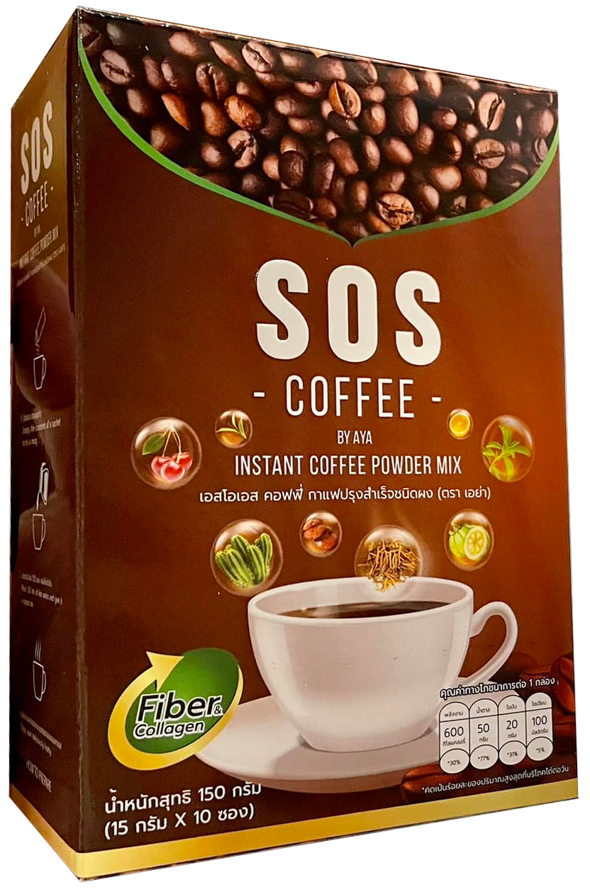 SOS Collagen Coffee Fiber