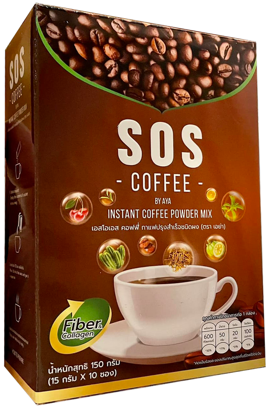 SOS Collagen Coffee Fiber